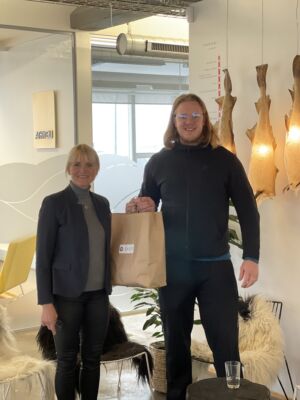 Ólöf Rún stofnandi Eylífar með Stefáni Torfasyni sterkasta manni Íslands 2021